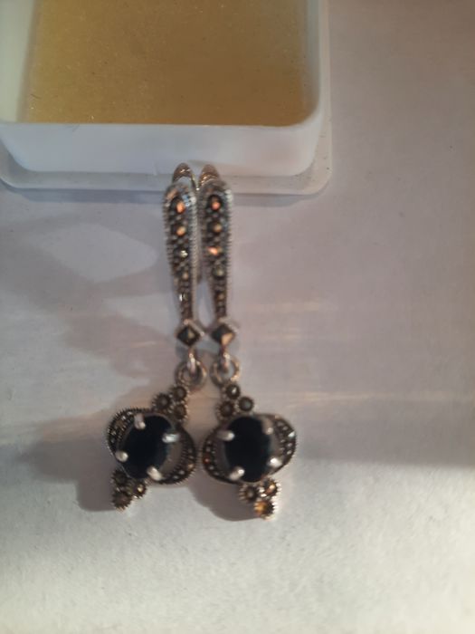 Авторски сребърни обици