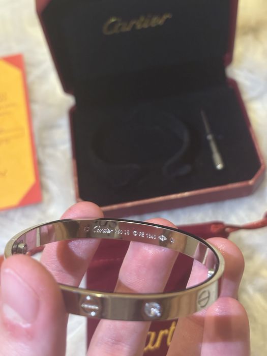 Bratara Cartier argint