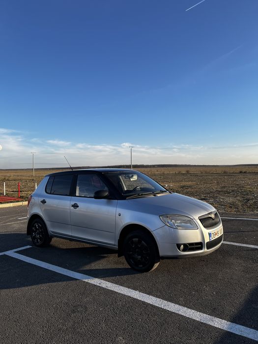 Vând/schimb Skoda Fabia 1.4 TDI, fabricată în 2008, 75 cp.