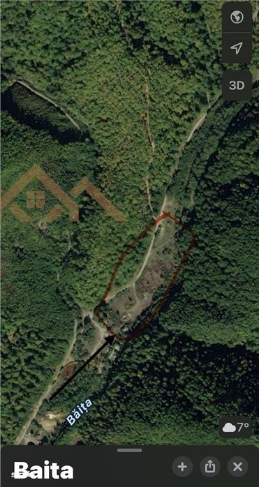1,10 ha teren intravilan in Baita