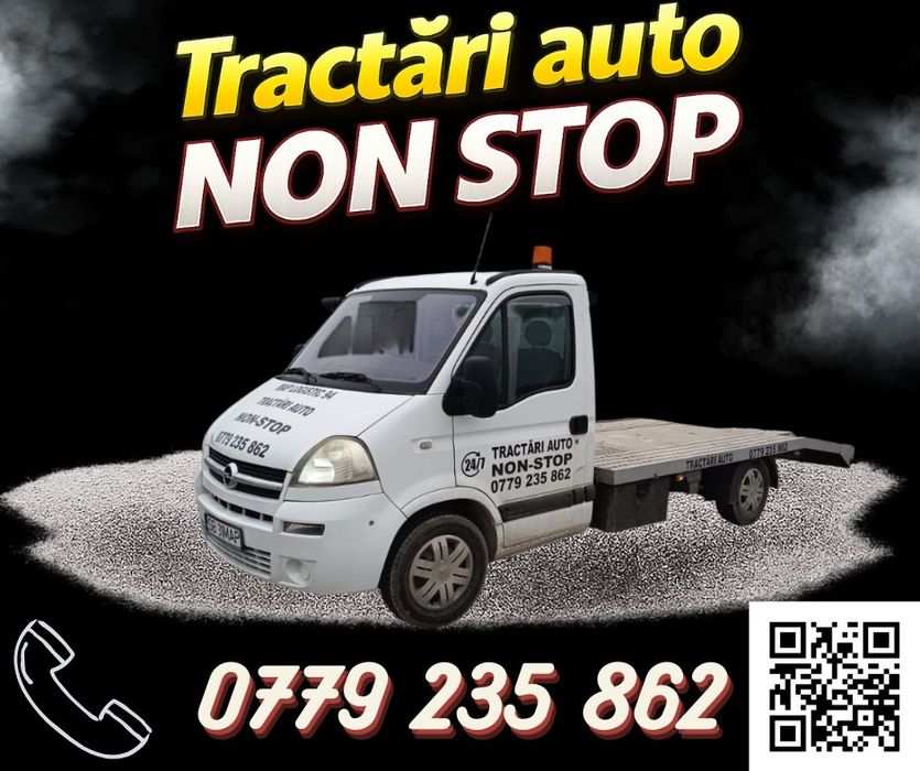 Tractări /transport auto non stop