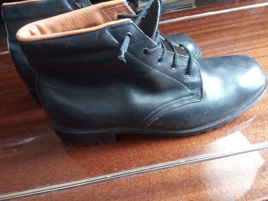 Мъжки обувки кожени шити