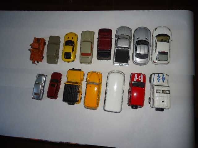 Небольшая коллекция моделей железных машин