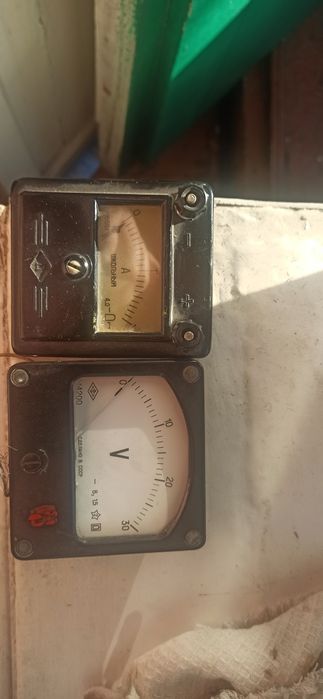 амперметр 1968 г и вольтмтр ссср