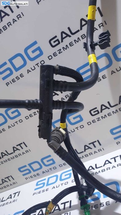 Set Conducta Conducte Furtun Furtunuri Alimentare Rampa Retur Injectoare Combustibil Motorina Peugeot 308 1.6 HDI 2007 - 2015 Cod SDGM76