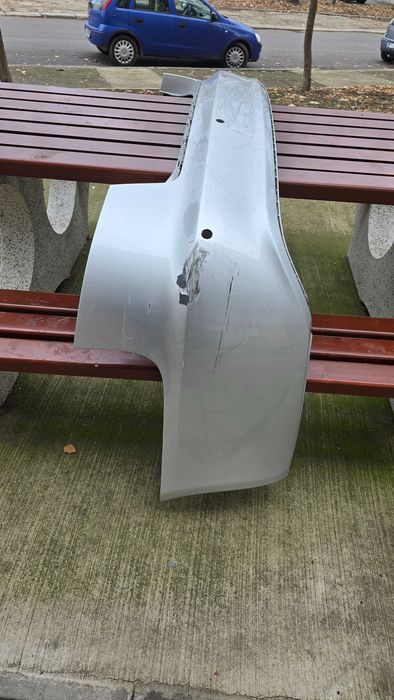 Задна Sline броня  Ауди А6 4Ф седан 2009 - 2011 фейслифт