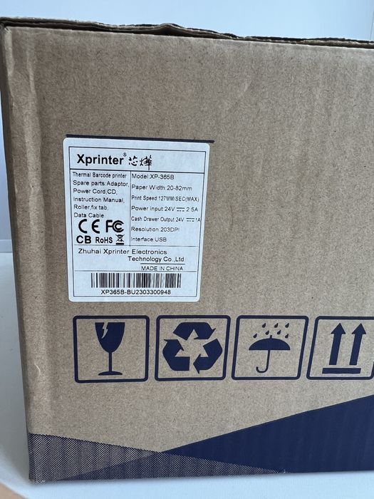 Продам принтер этикеток(чеков) Xprinter XP-365B