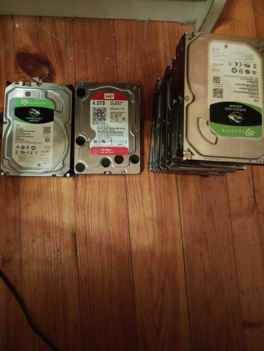 Хард дискове от един терабайт до шест терабайта