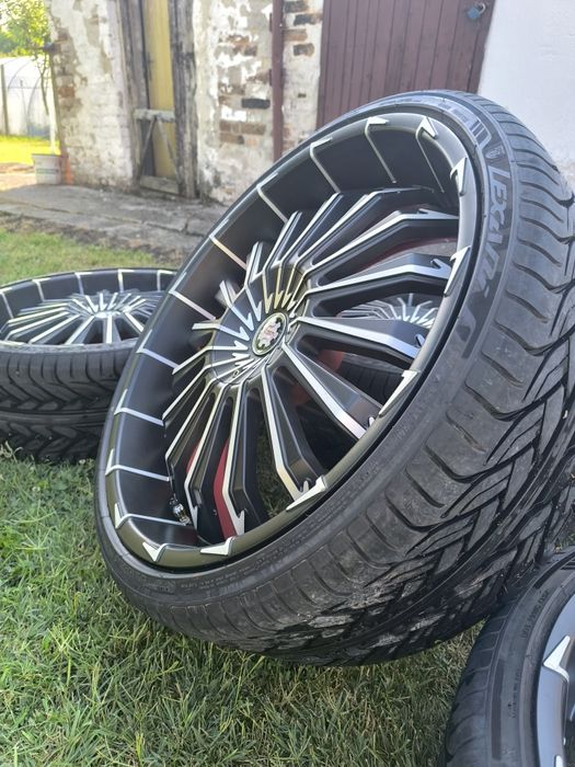 24 цола джанти Scarlet SW5 с летни гуми за BMW RANGE ROVER Chevrolet