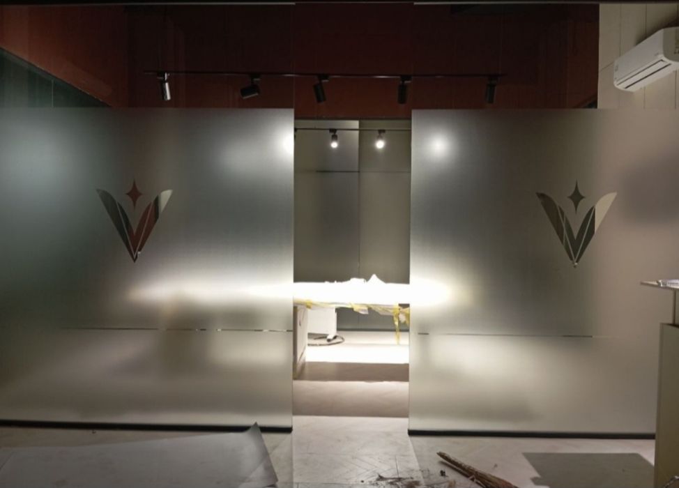 Оракал пленка матовый туманка тонировка рекламный самоклйка 
Барча ойн