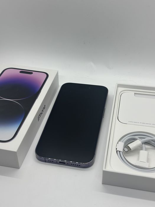 iPhone 14 Pro Deep Purple 256GB full box + Pachet 5 Huse