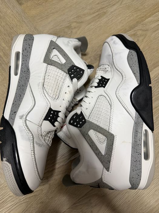 Jordan 4 White Cement