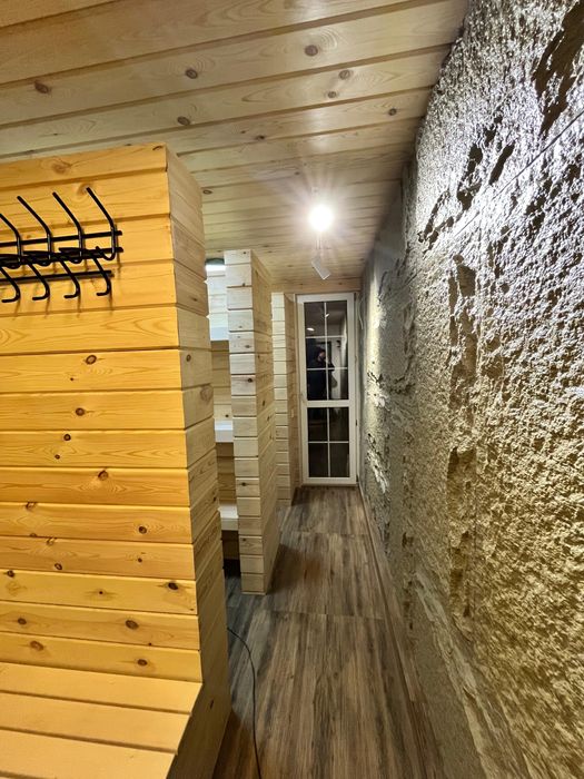 Баня на дровах «Пингвин»