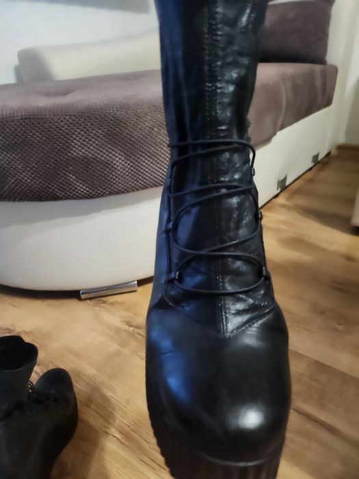 Боти естествена кожа