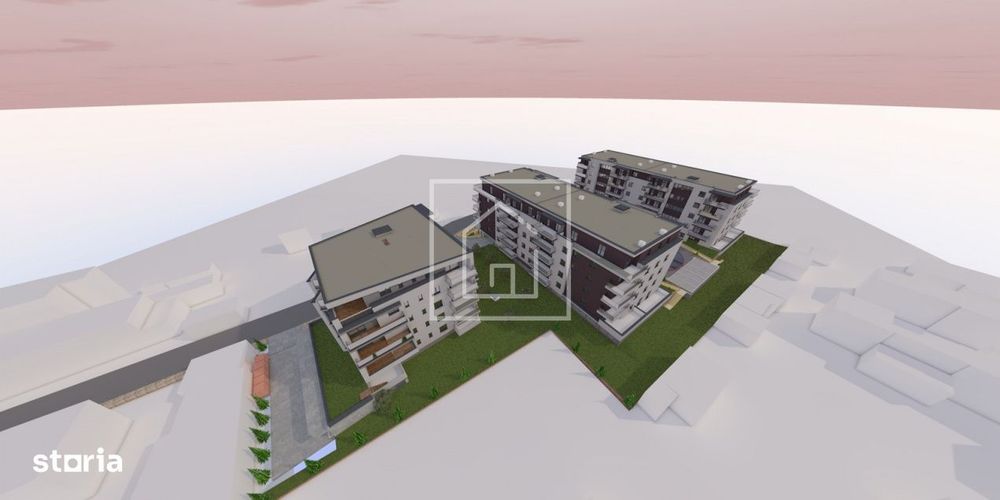 Apartament 3 camere 86 mp Bloc Nou Central Loc Parcare Inclus