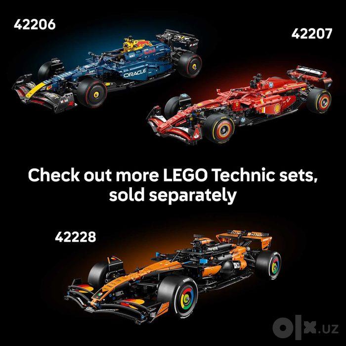 Конструктор LEGO Technic Aston Martin Aramco AMR25 F1 Car! Оригинал!