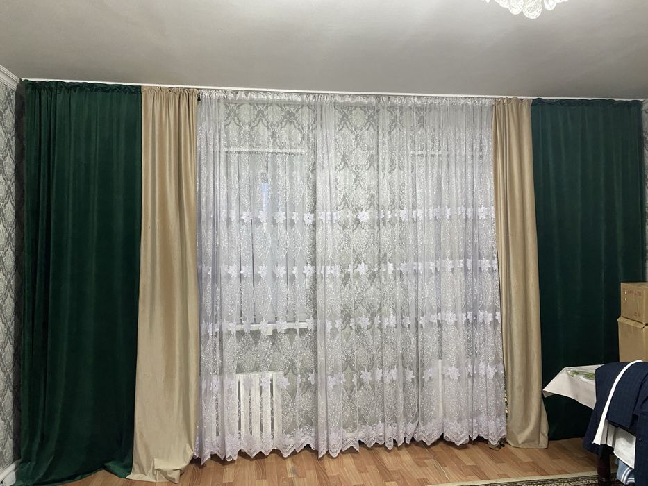 Продаются шторы с тюлью