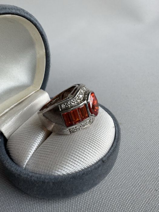 Inel din argint si cubic zirconia