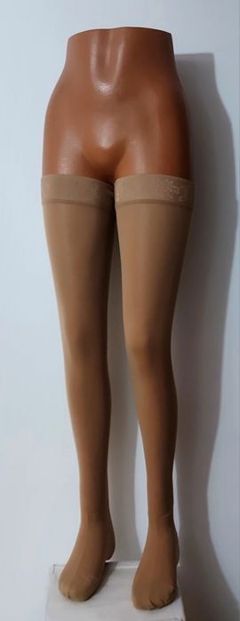 Ciorapi compresivi MEDIVEN PLUS, Nr. 3 sau M, CCL 2 bej Long unisex