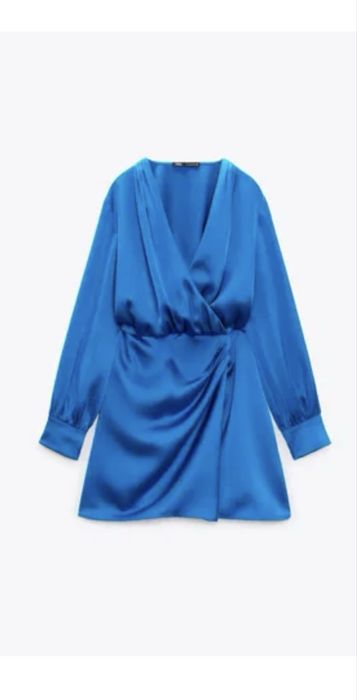 Сатенирана рокля Zara