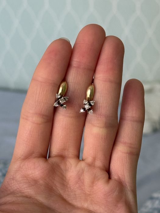 Бриллиантовые серьги