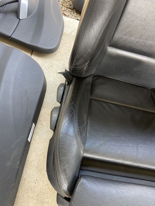 Scaune interior Recaro sport negru Bmw seria 3 E90 Lci