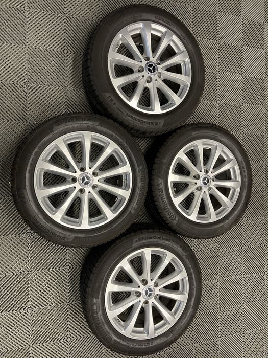 Jante Roti 17 Mercedes E V Class Vito W213 Anvelope Iarna 225 55 R17