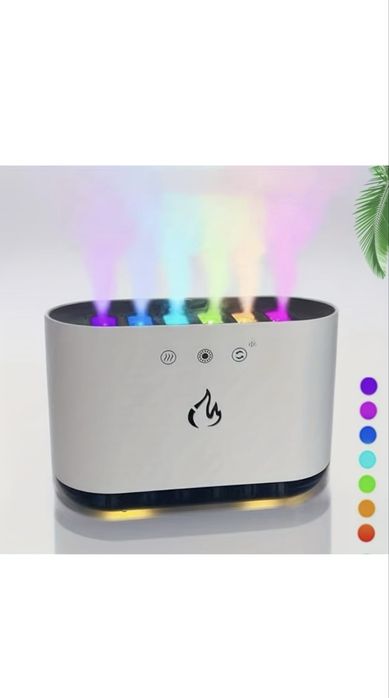 Umidificator de aer ultrasonic pentru cameră și birou , 900ml .