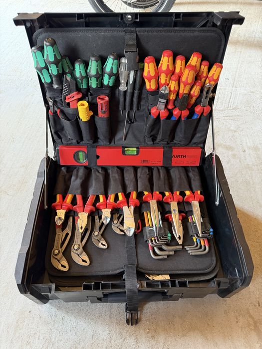 Куфар с инструменти Knipex/Wera/Wurth/Reca