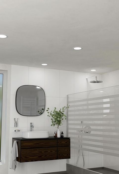 Spot încastrat pentru baie EGLO Fueva cu 5 LED-uri