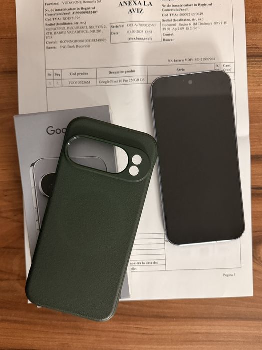 Google Pixel 10 Pro Moonstone 256 Gb Factura Garantie 2 ani