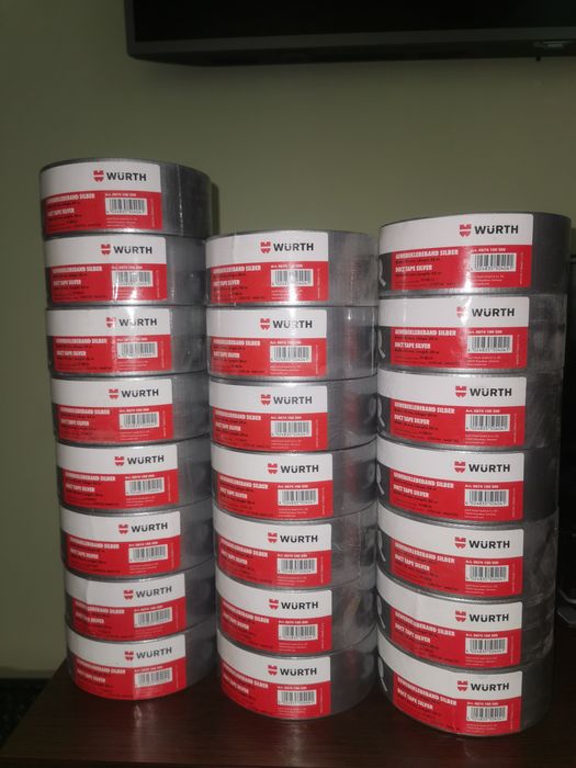 Сиво тиксо Армирана лента WURTH