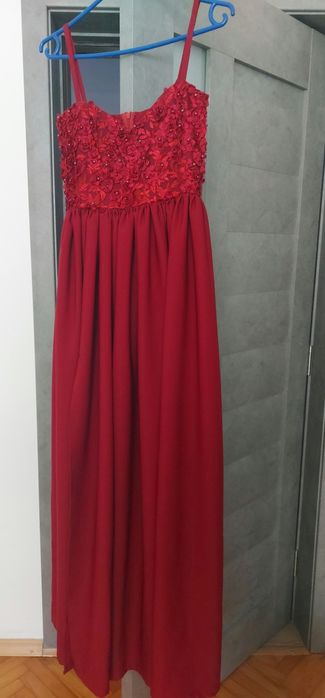 Rochie vișinie S/XS