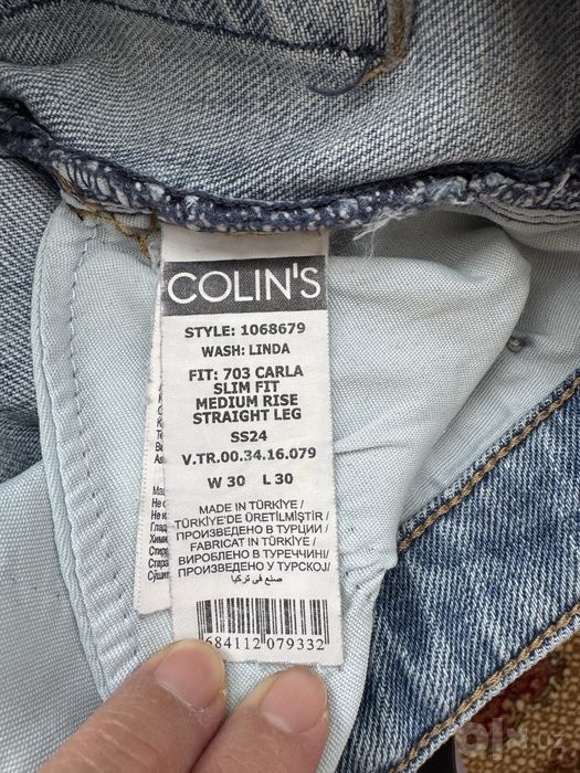 Джинсы «Colins” , привезли из Москвы, разм. 30