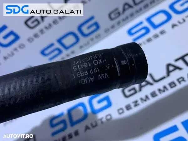 Furtun Conducta Apa Lichid Racire Motor Skoda Octavia 1 1.9TDI 1997 - 2011 Cod 1J0422889Q [L9964]