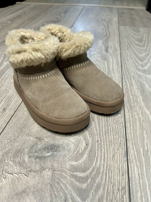 Ghete Zara fetite piele intoarsa 28