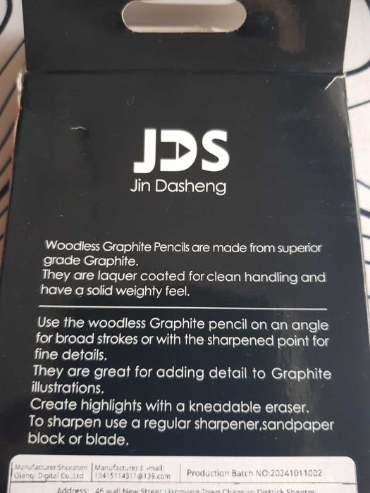 професионални моливи за рисуване, дървен графит 2H, HB, 2B, 4B, 6B, 8B