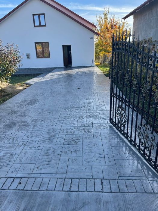 Beton amprentat /dezactivat