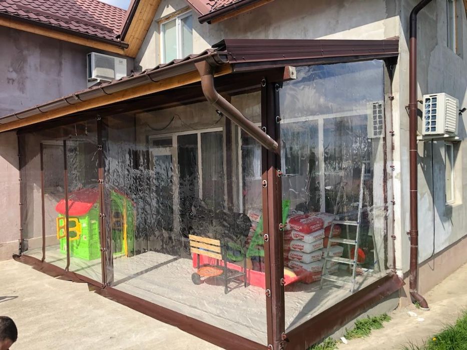 Folie terase și foisoare,  folie terasa transparenta