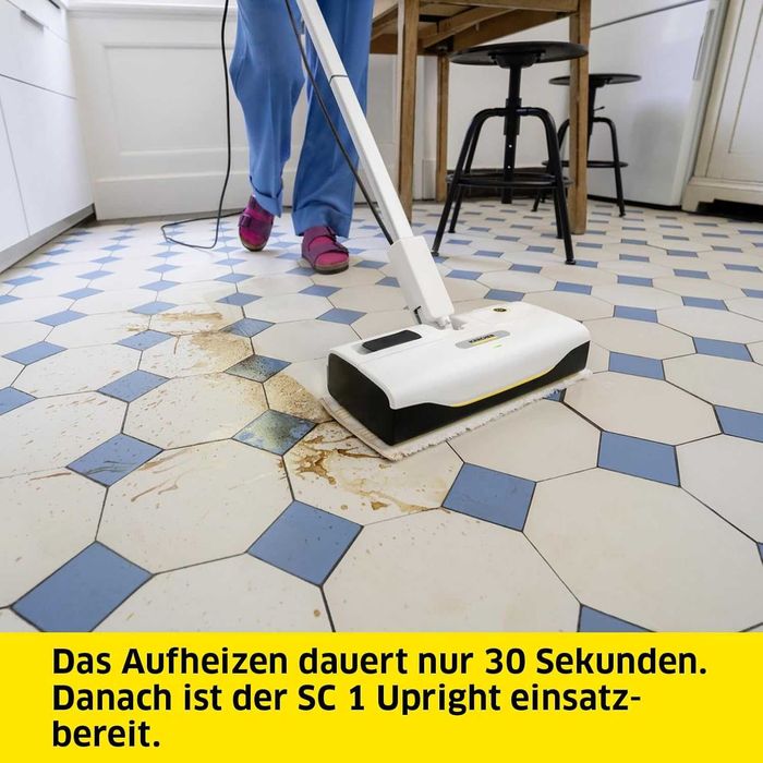 ПРОМО Нова 2г Гаранция Парочистачка с Моп Karcher SC 1 Upright 1.513-560.0