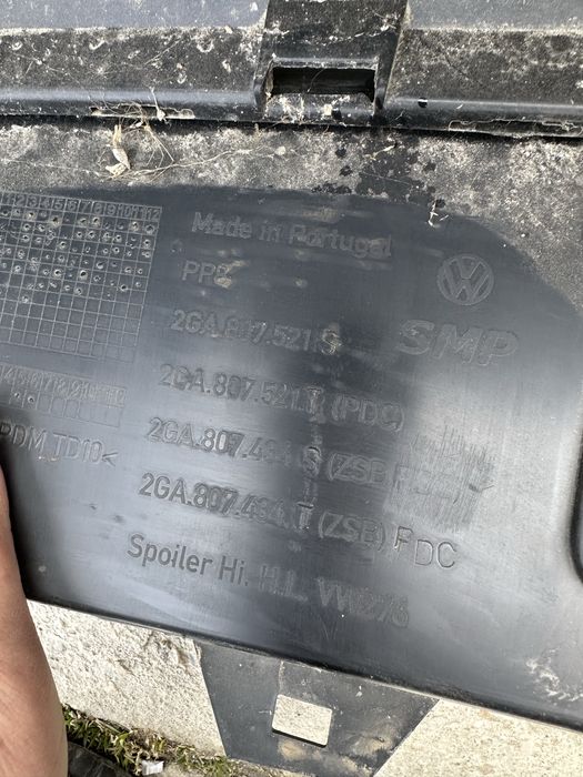 Bară spate vw t-roc.