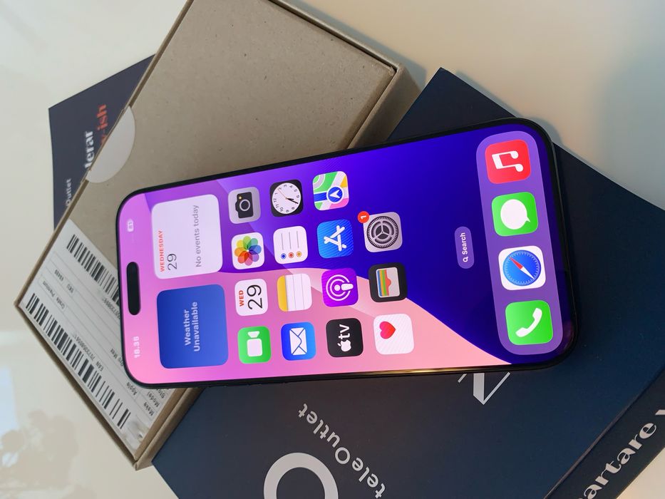 iPhone 16 Pro Max 1TB Black Titanium – Grade Premium | 100% Батерия (14 цикъла) | 2 Години Гаранция
