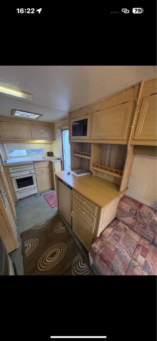 Abbey county rulota/caravana an 1999 2 locuri de dormit