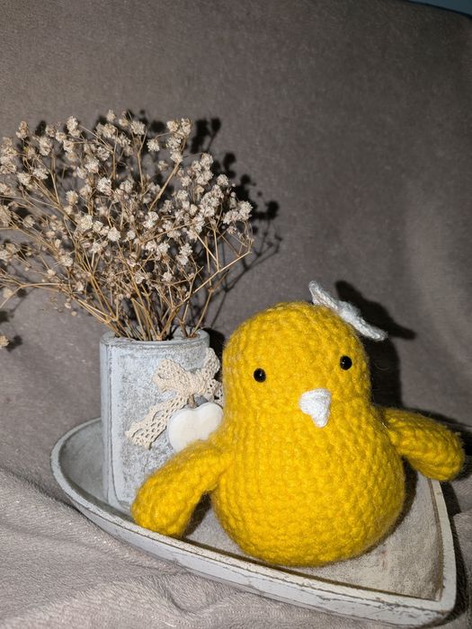 Pui crosetat Handmade 12 cm