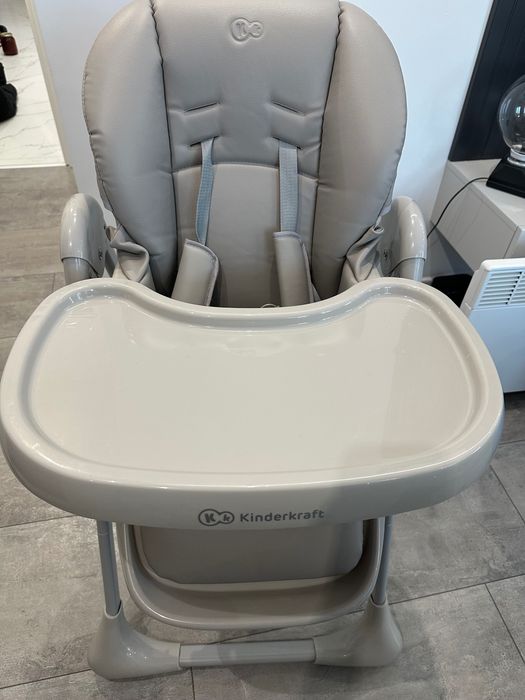 Столче за хранене Kinderkraft, Бежов
