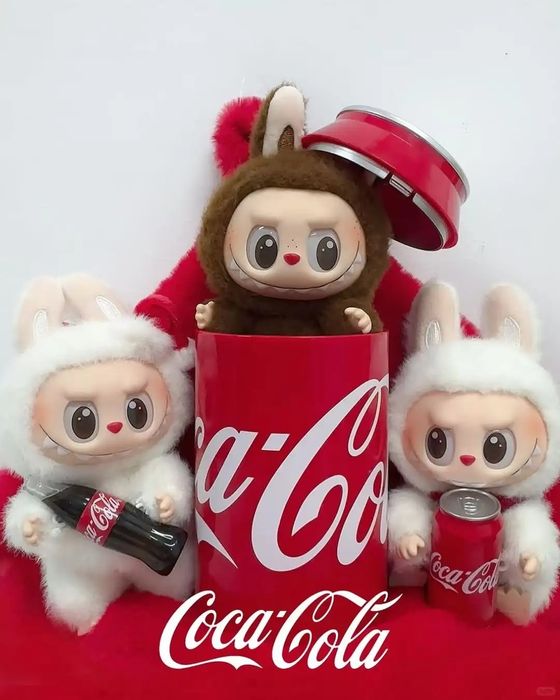 Labubu Coca Cola, Лабубу Кока Кола, Лабубу Ключодържател Кола