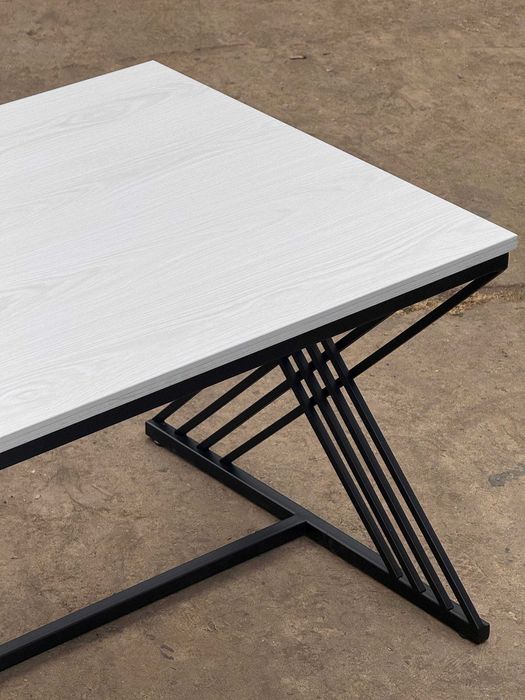 Журнальный кофейный столик, Журналний стол в стиле лофт