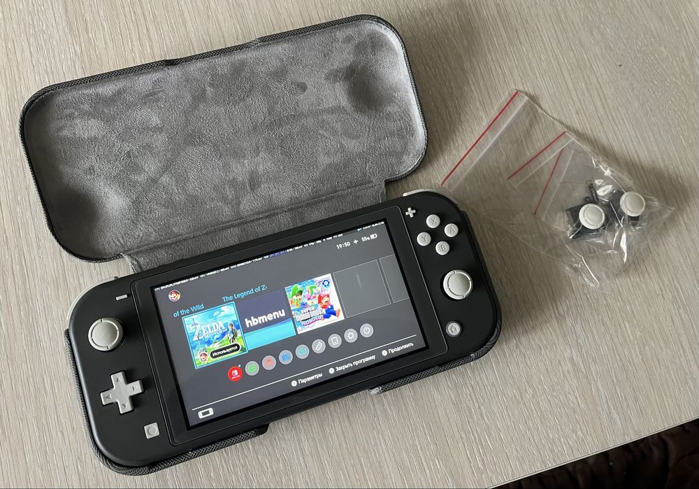 Nintendo Switch Grey / Прошитый / 64gb / TMR стики