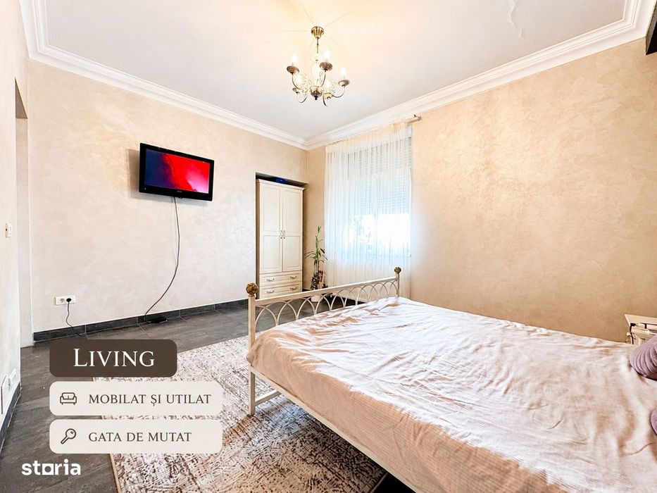 B-dul Mărășești - Parc Cancicov, Etaj 1, Renovat și Mobilat Modern