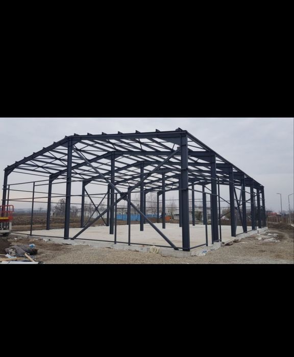 Vand hala metalice din profile metalice 200ipe.13x24x3,=9000euro.